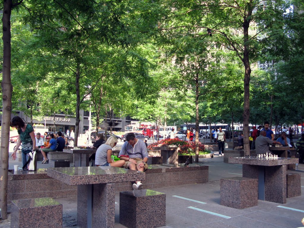 Zuccotti Park by Waheed Ashraf