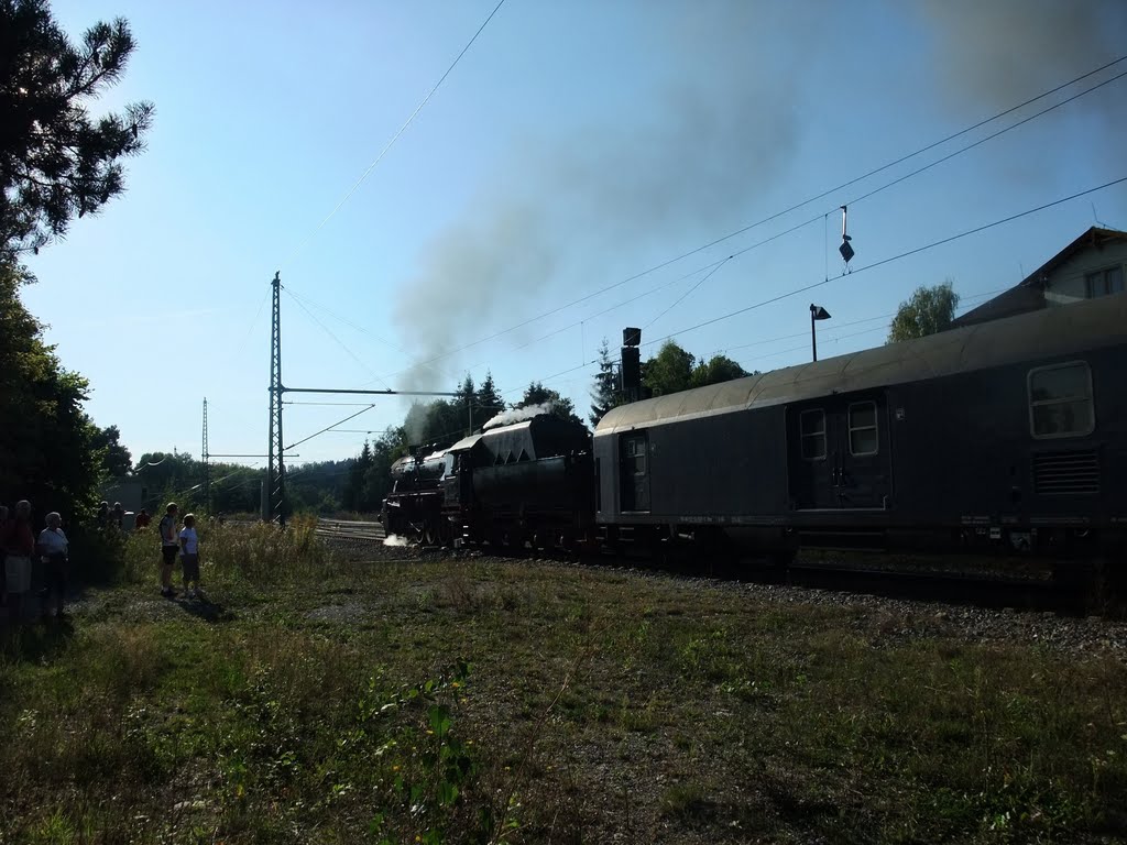 Nagold-Hochdorf: Ausfahrt des ER-Sonderzuges Richtung Freudenstadt by Dieter Zinser (RDZfd…