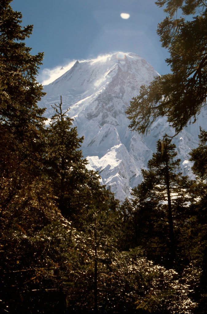 Manaslu (8163 m) by Anton van Tetering