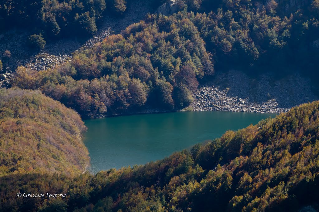 Vista del lago Santo dal monte Orsaro by Graziano Temporin