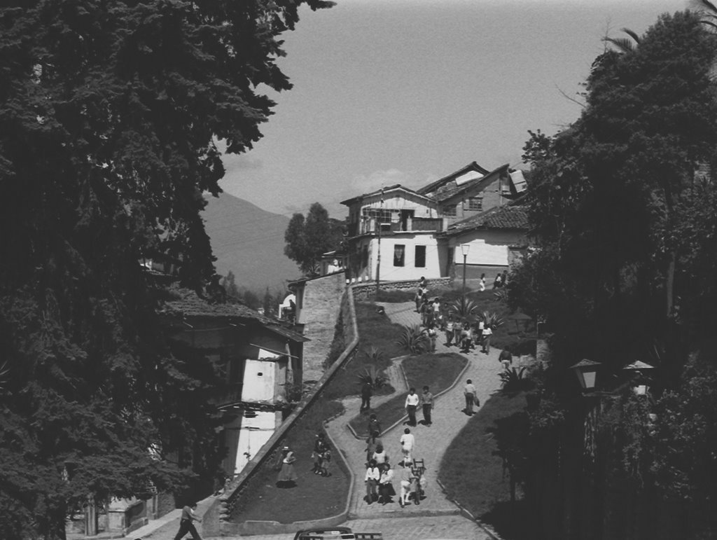 Cuenca - Bajada del Padrón - 1988 by Jean-Pierre T