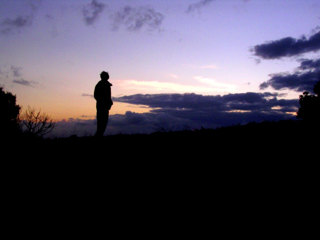 In the twilight - Monte Soratte (Lazio - Italy) by Antonio Passaseo