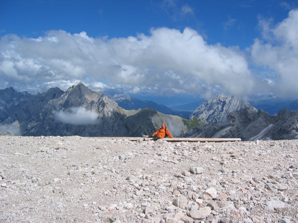 Zugspitze am Sonnalpin by Regina Stergar