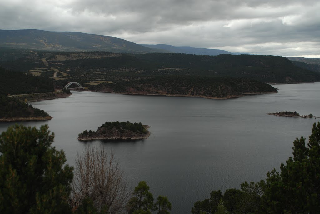 Flaming Gorge Reservoir, Utah by John Drew