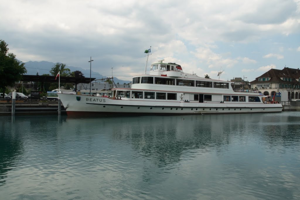 Ferry Beatus, Thun, Switzerland by A Yuen