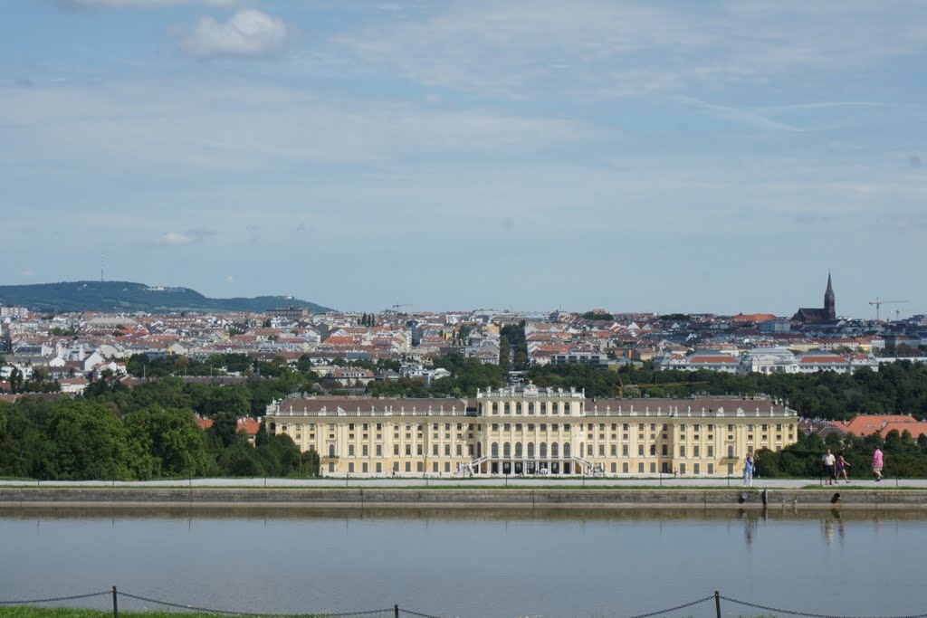 Schoenbrunn panorama by powermeerkat