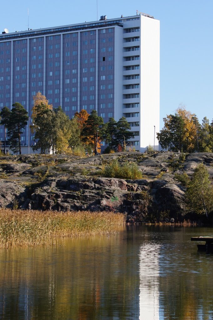 Meilahti Hospital and Humallahti, Helsinki by Hezu