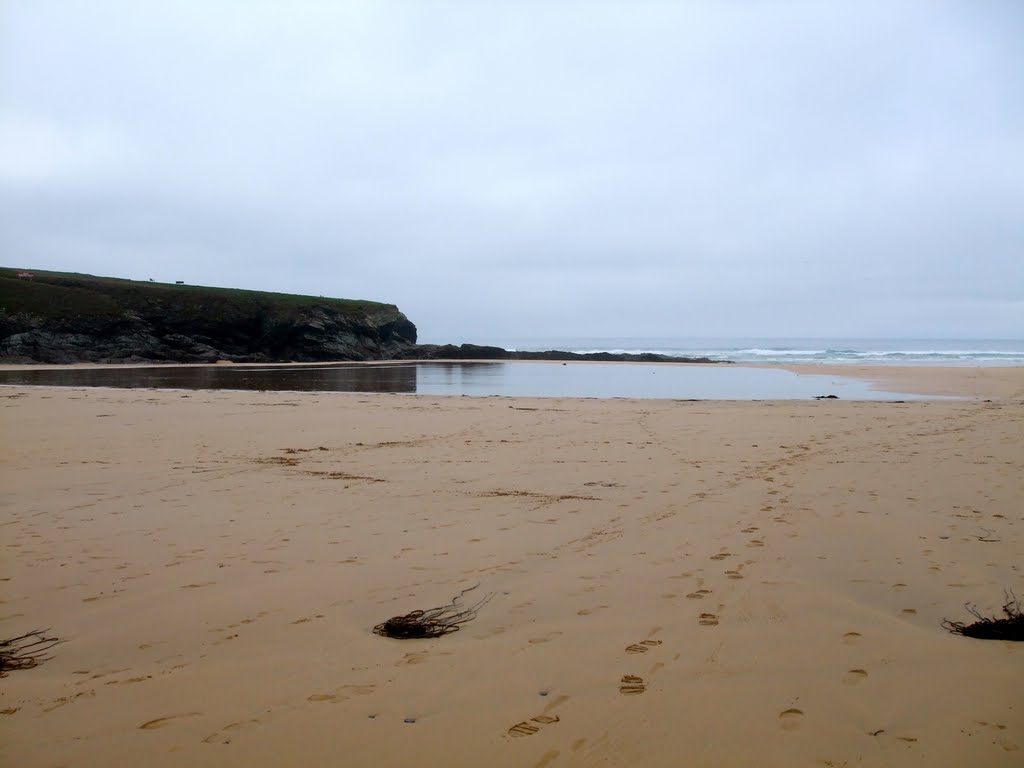 Treyarnon Bay Beach, Cornwall by rustyruth