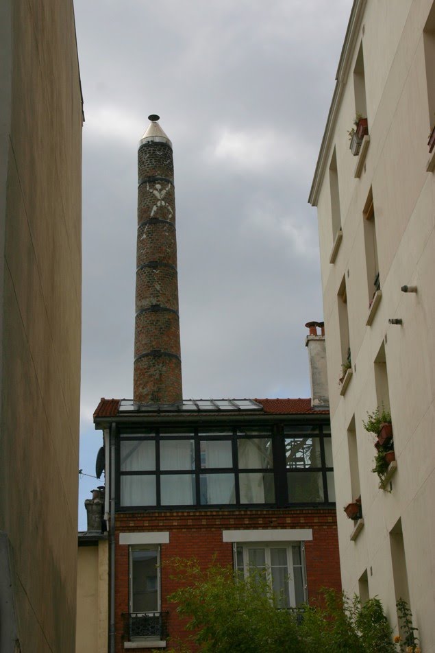 Cheminées dans Paris : rue Villette 19è by Chenu10