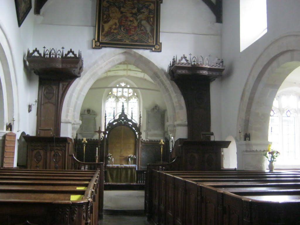 St John Baptist, Mildenhall, Wilts - Interior Shot by simon-e