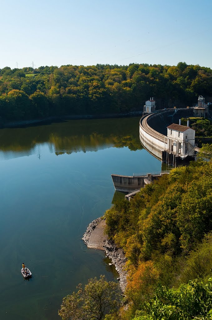 Lac Chambord dam by Hagey