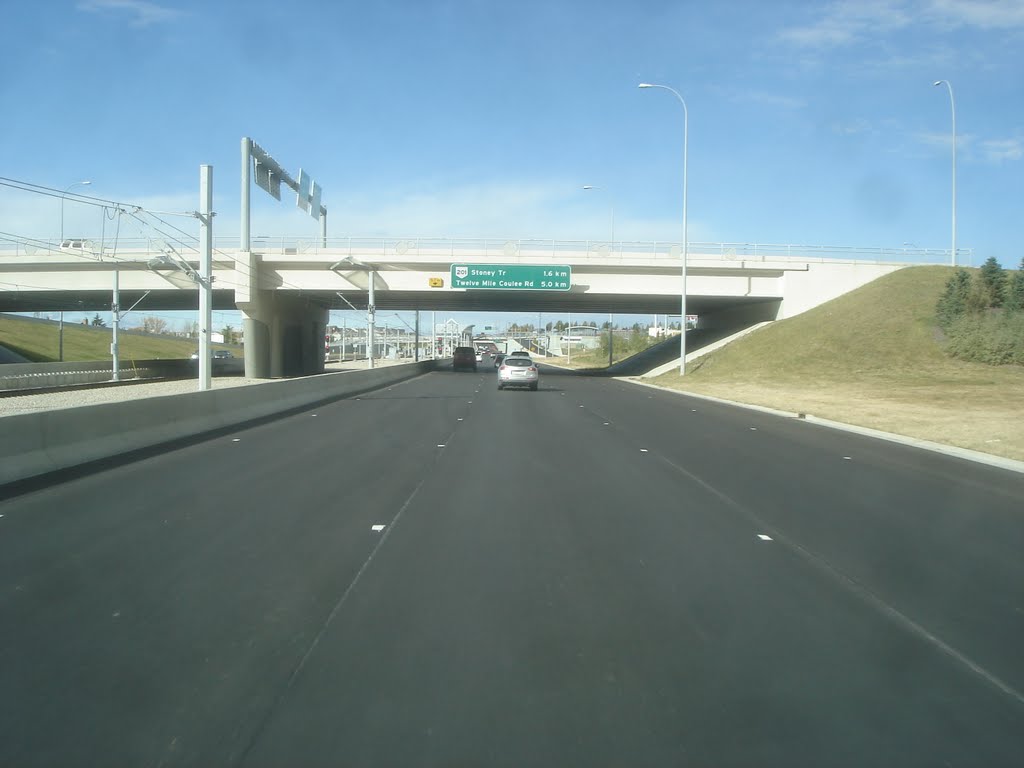 Crowchild close to Nose Hill, Oct.2011. by Tony Sterl