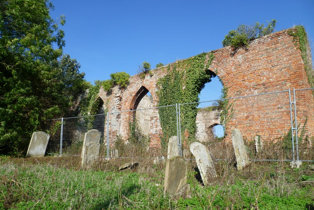 367. ruins of former st. marys church, southery, norfolk. oct. 2011. by Michael & Grace.