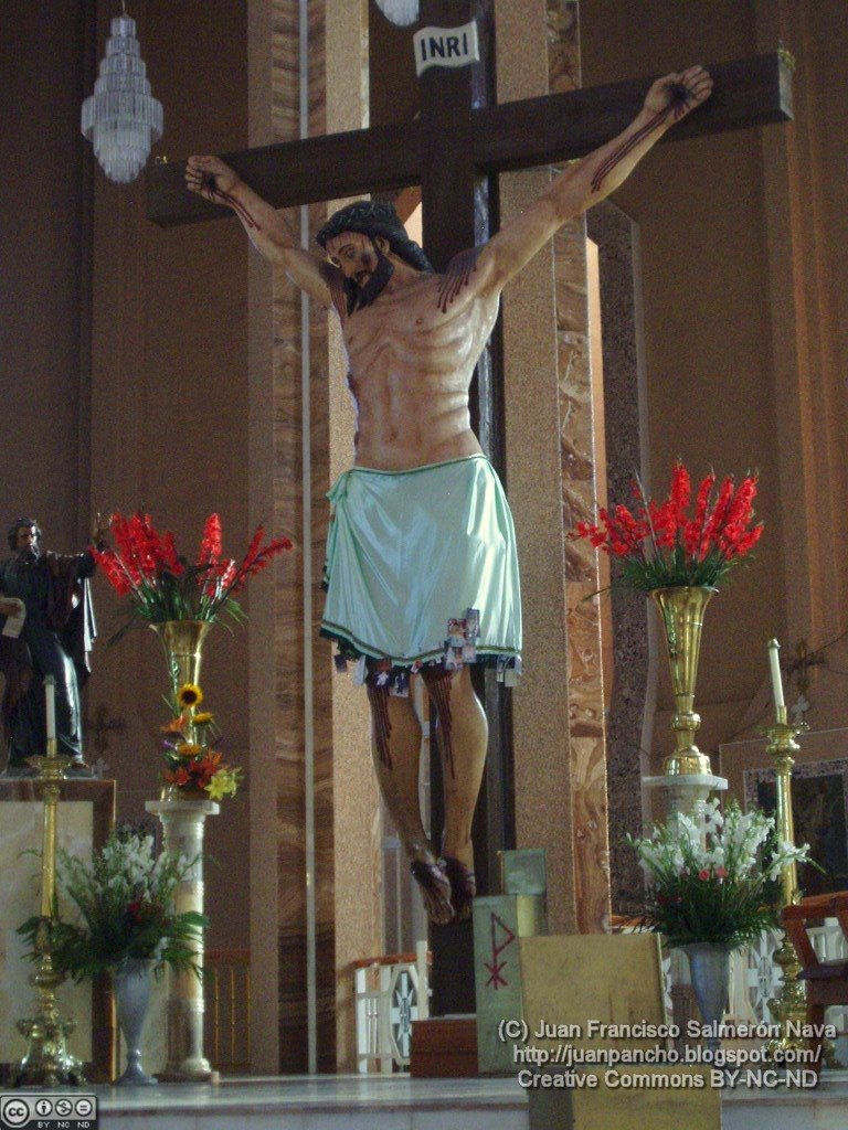 Cristo en el Atrio de la Catedral de Chilapa by Juan Francisco Salme…