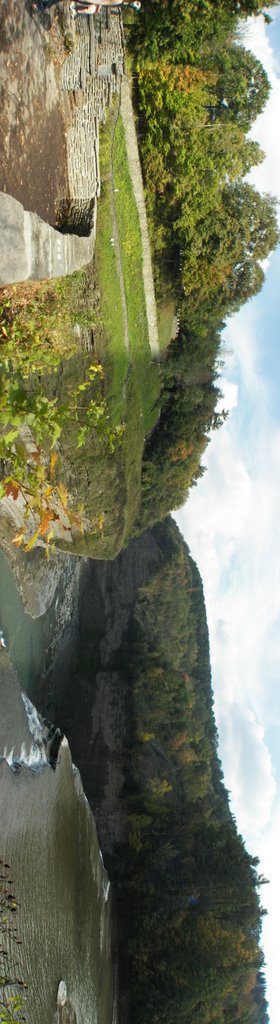 Letchworth State Park, Middle falls 100-6648 by ron-deans