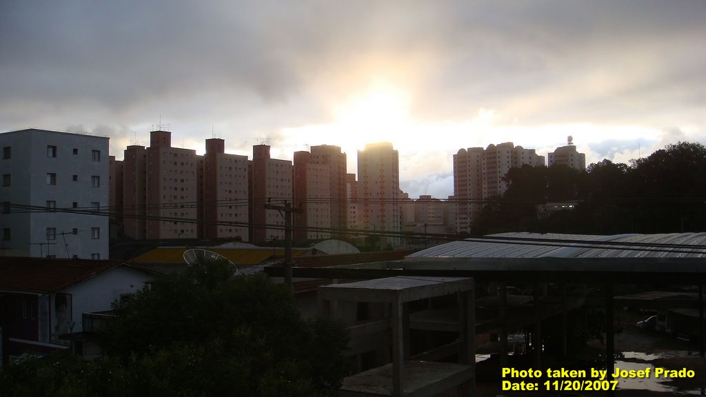 The Sunset view from my bedroom window by Josef Prado