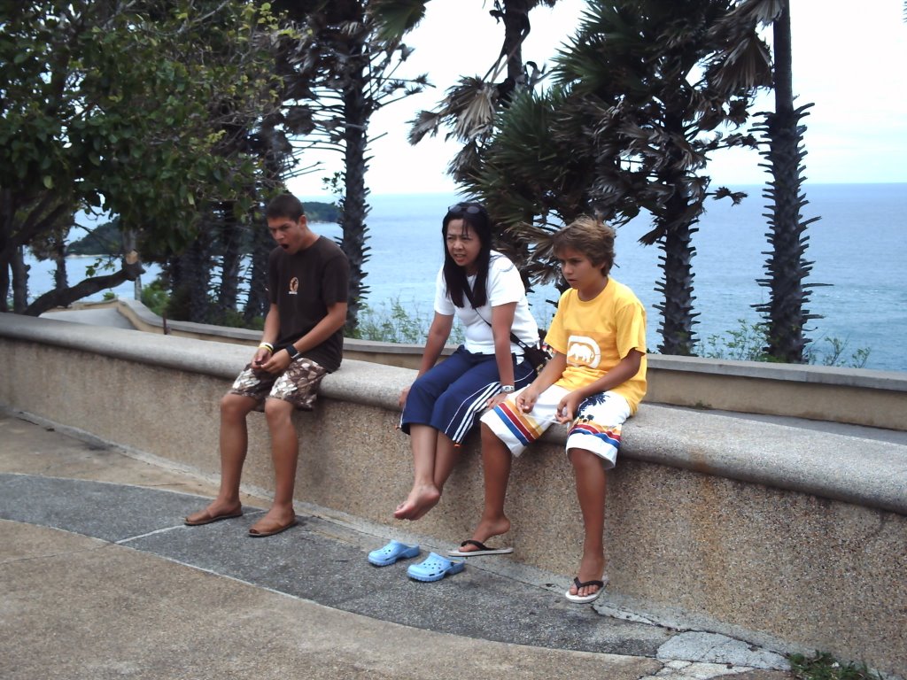 PHUKET - Taking a break around Phromtep viewpoint by catalandonkey