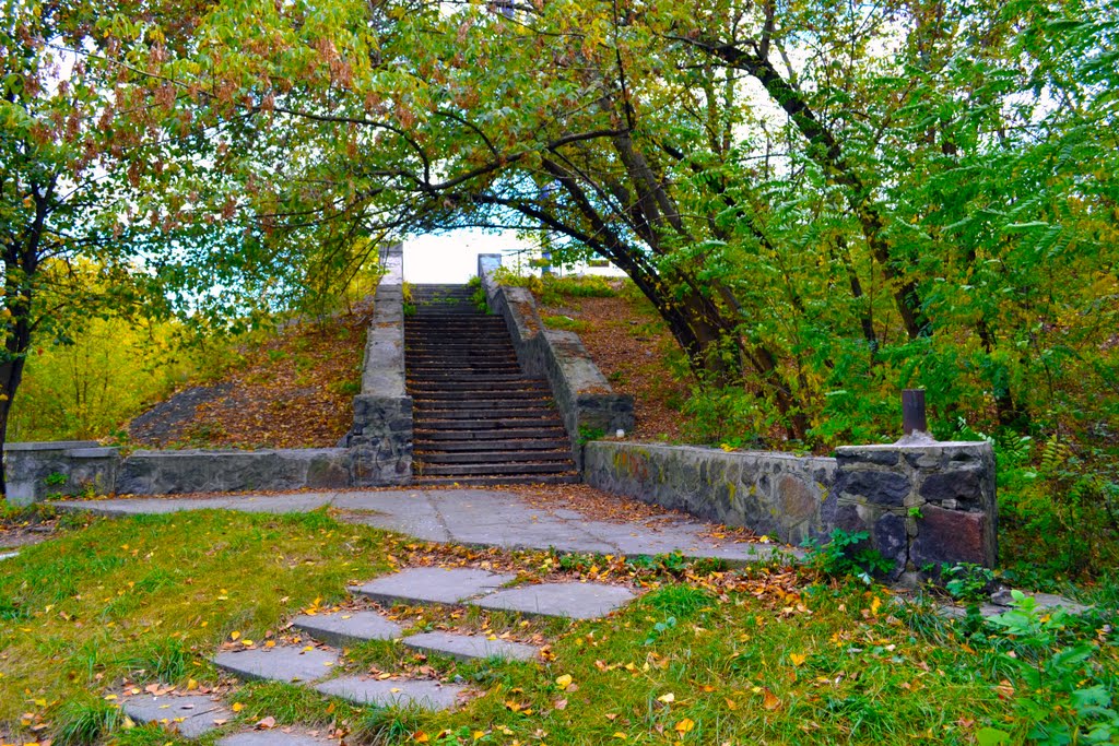 Feeling lone in the Hidropark in Autumn by Embas Bras (VLAD)