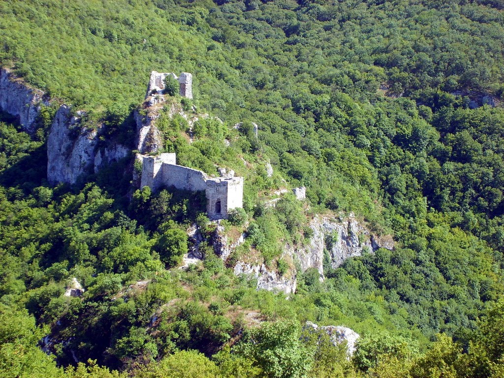 Sokobanja Sokograd sa visine Popovice by Sekeres Dragan