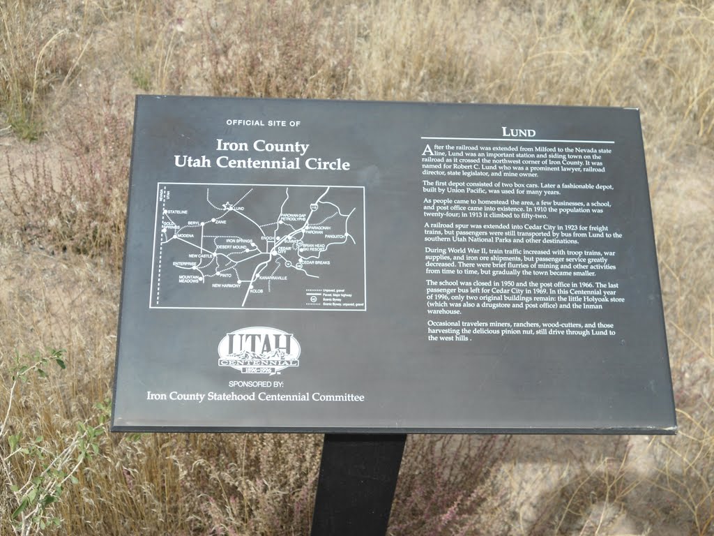 Iron County, Utah Centennial Circle, Lund by Hänsel und Gretel