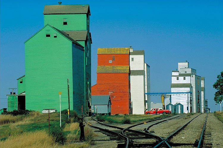 Grain Elevators by Gord Handley