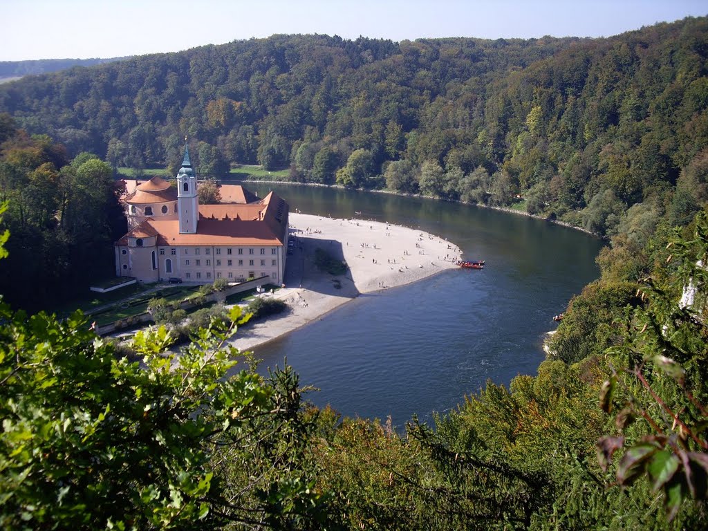 Kloster Weltenburg am Donaudurchbruch by Bernhard Hiller