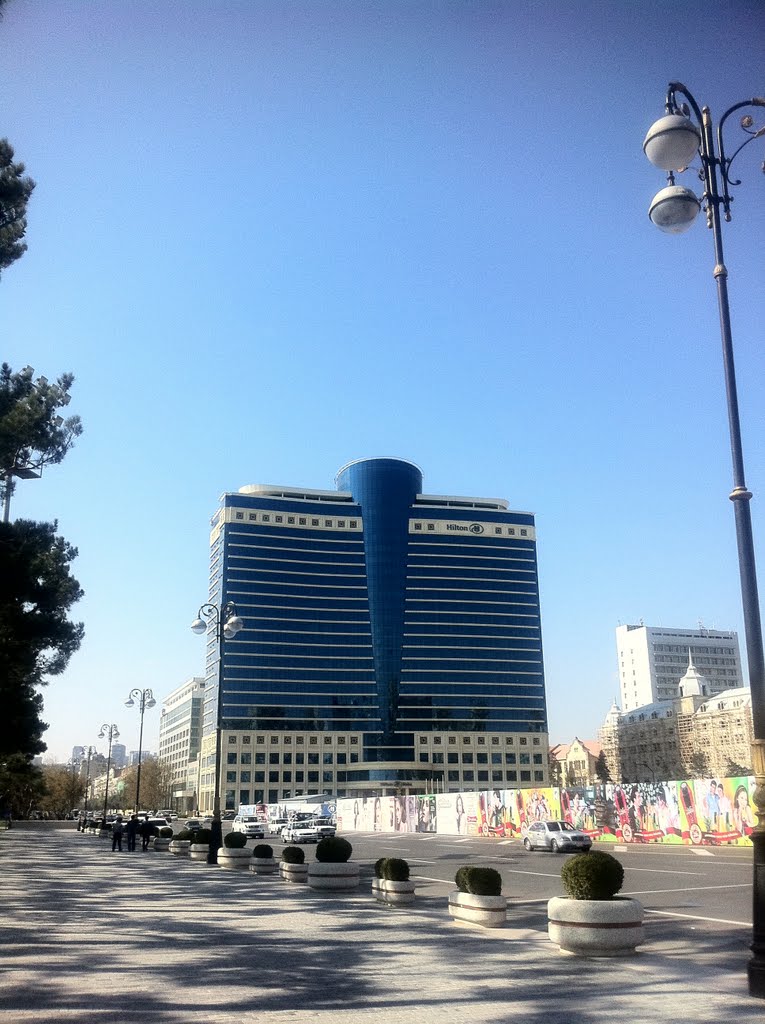 Hotel HILTON, Baku by Aliya Ismailzadeh