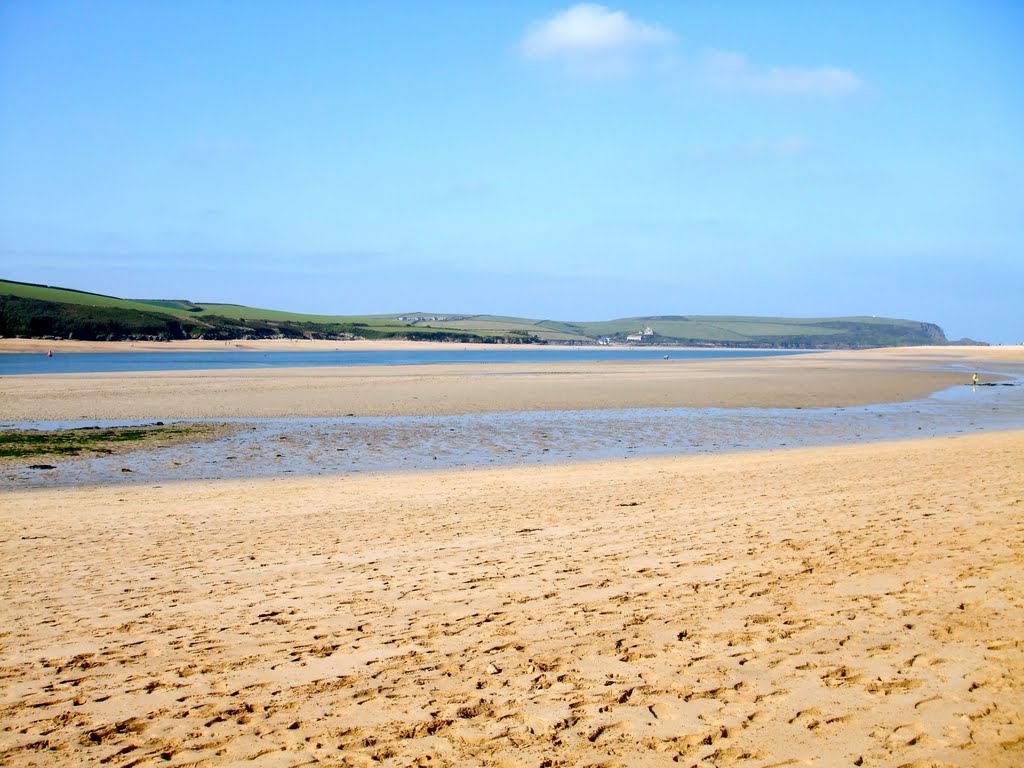 Looking towards Hawkers Cove & Stepper Point from Rock Beach by Ruth Craine