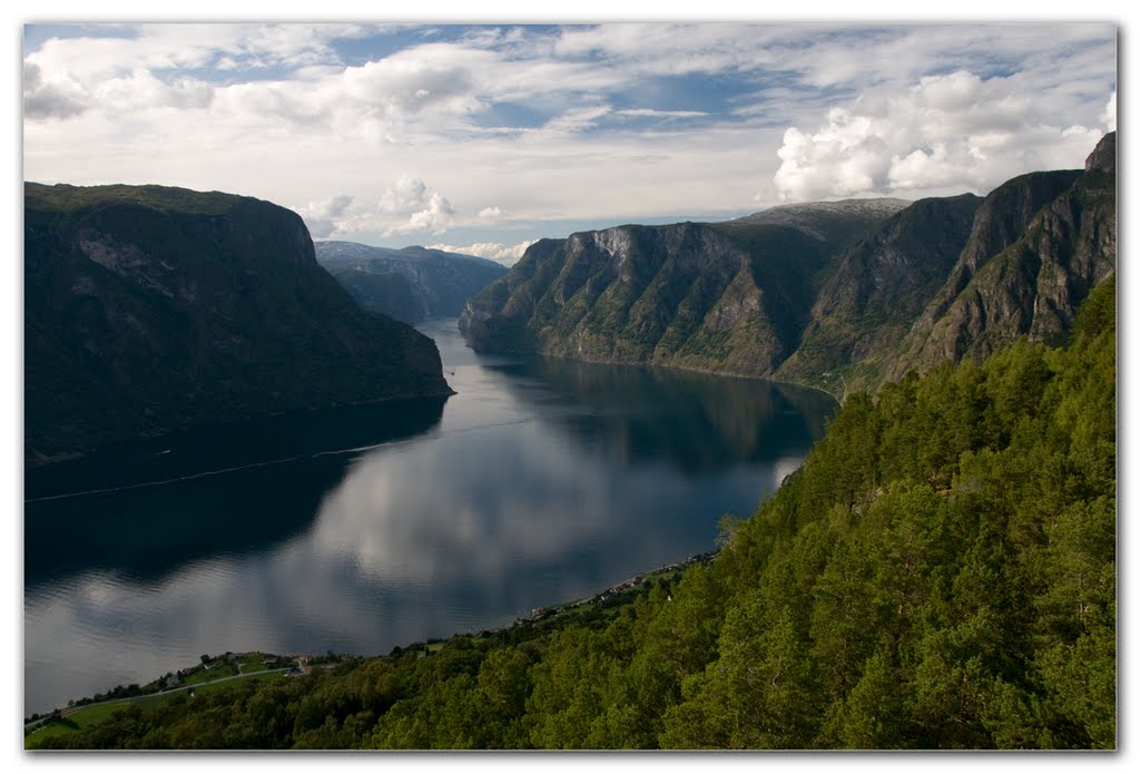 Aurlandsvegen by Frederik van der Veer