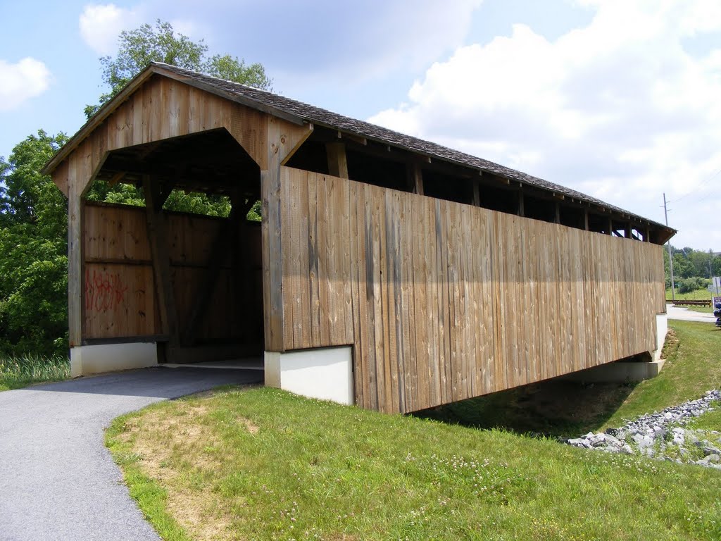 Larkin's Covered Bridge by K Glensky