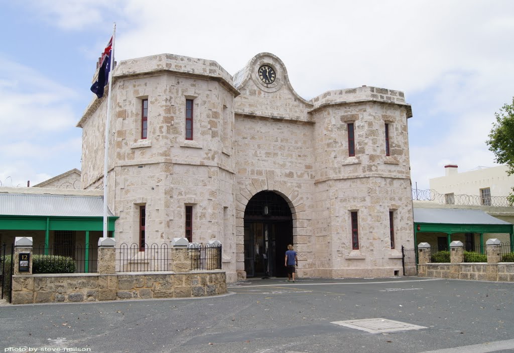 Fremantle gaol gate by steve mark