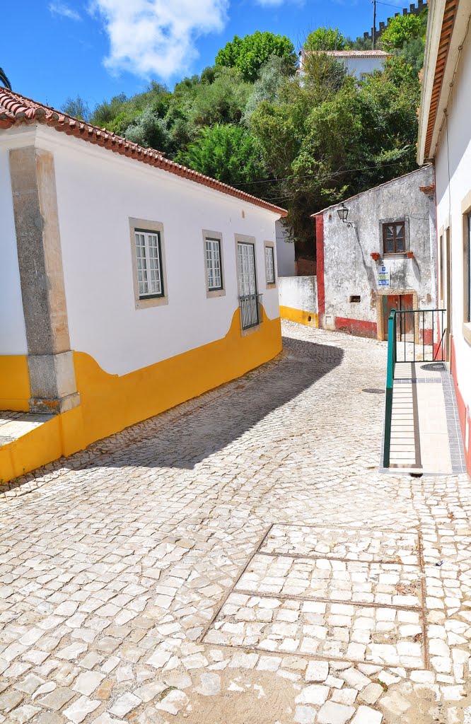 Santa Maria,Óbidos, Portugal by Joao Abel Goncalves