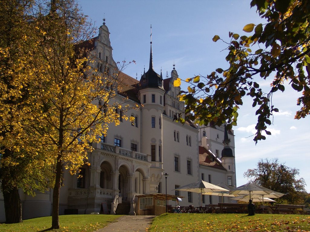 Schloss Boitzenburg Rueckansicht by Hartmut Babst