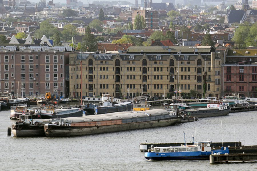 Amsterdam, van Diemenkade by Banja-Frans Mulder