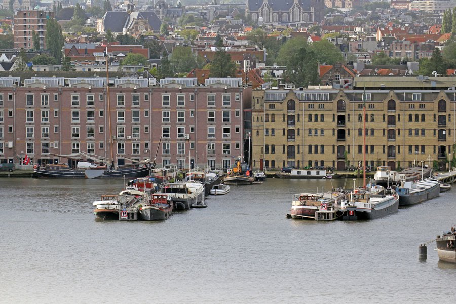 Amsterdam, van Diemenkade by Banja-Frans Mulder