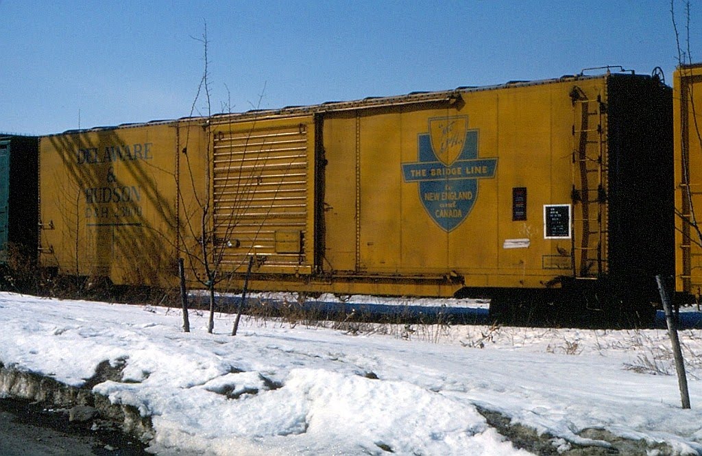 Delaware and Hudson Railway Box Car No 23009 at Poughkeepsie, NY by Scotch Canadian