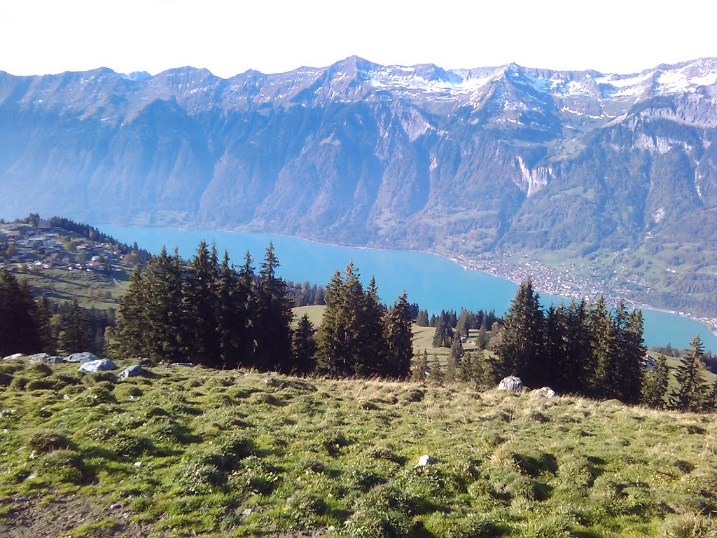 Ausicht von Bergrestaurant Hilten, Axalp by bauer2000