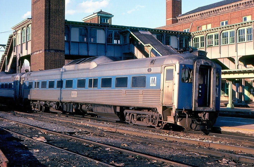 Metropolitan Transit Authority (New York) Budd RDC No. 11 at Poughkeepsie, NY by Scotch Canadian