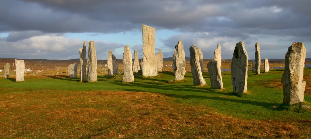 The Standing Stones of Callanish, only approx 5000 years old! by Huw Harlech