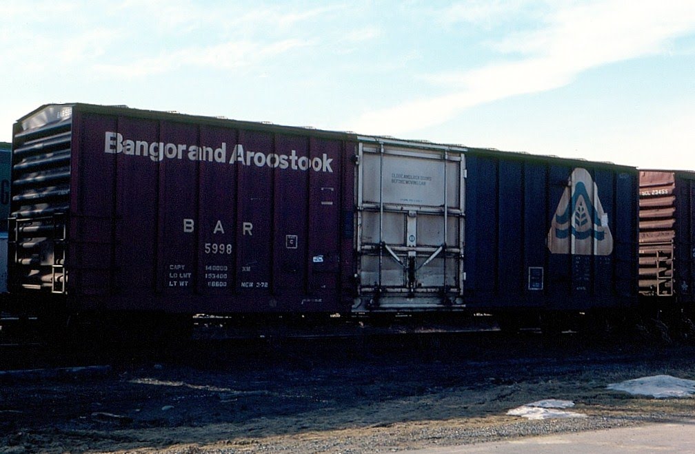 Bangor and Aroostook Railroad Box Car No. 5998 at Poughkeepsie, NY by Scotch Canadian