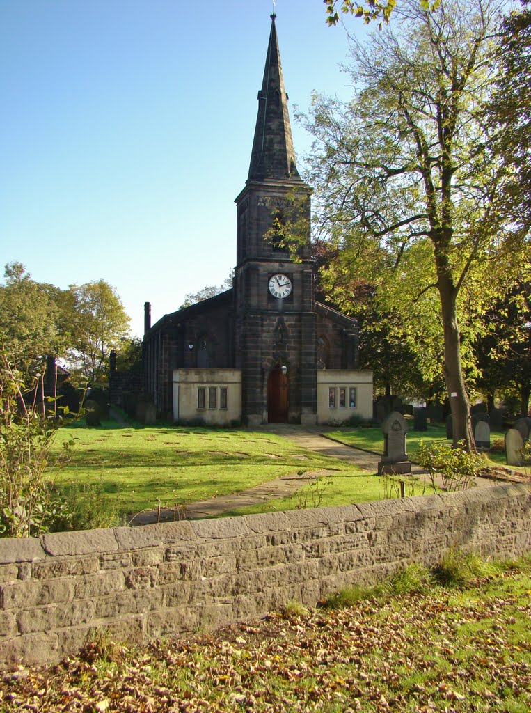 Wadsley church and boundary wall, Sheffield S6 by sixxsix