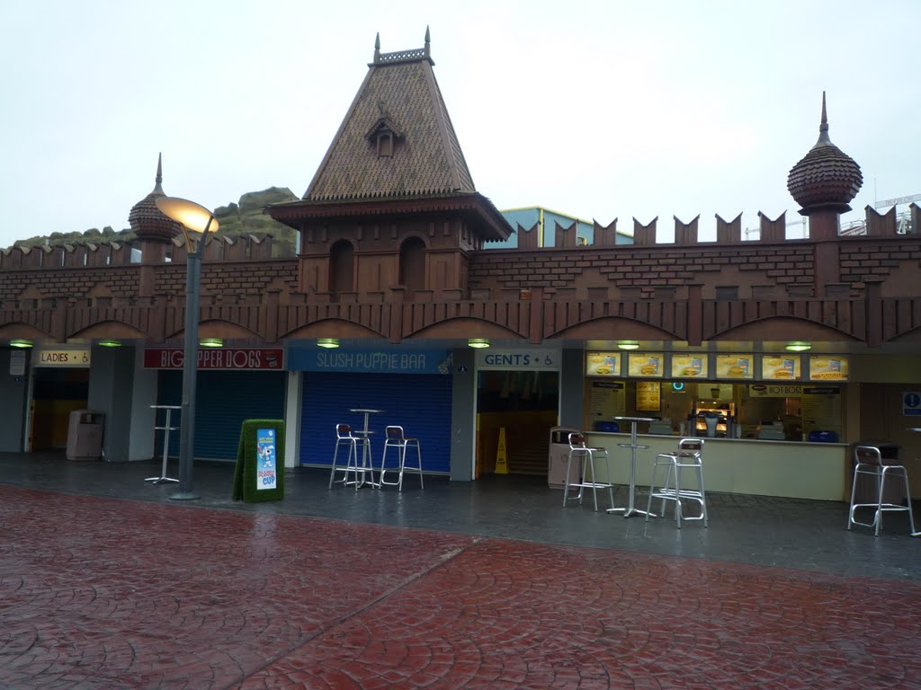 Food Shops Blackpool Pleasure Beach by Balf22