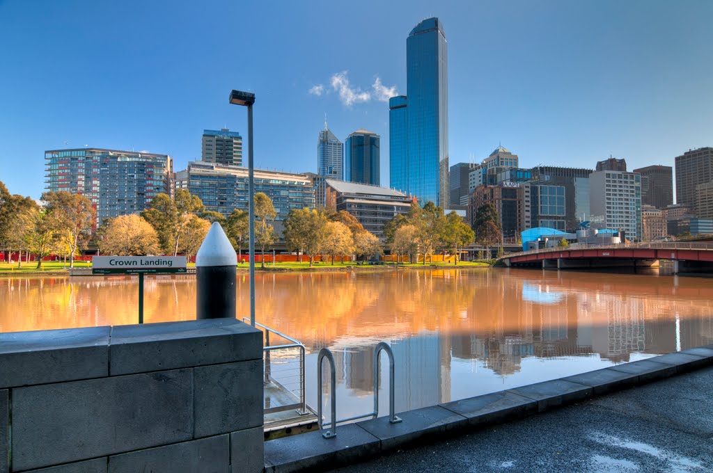 Melbourne Australia, Southbank by Greg Sapp