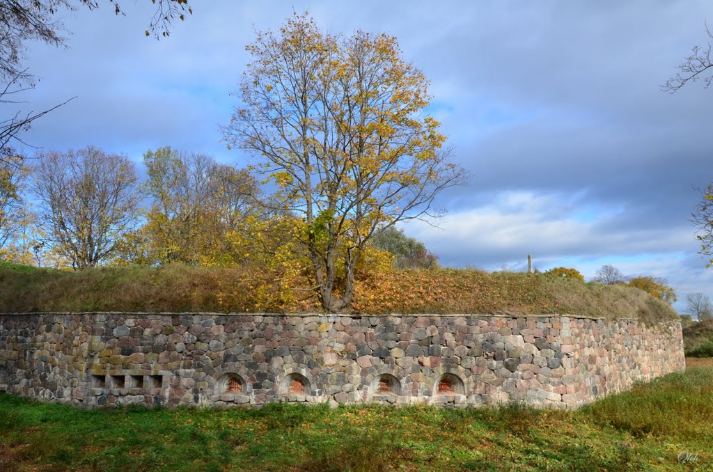 Daugavpils fortress, 1810 (Dunaburg, largest in Baltics) by Olga Sinitska