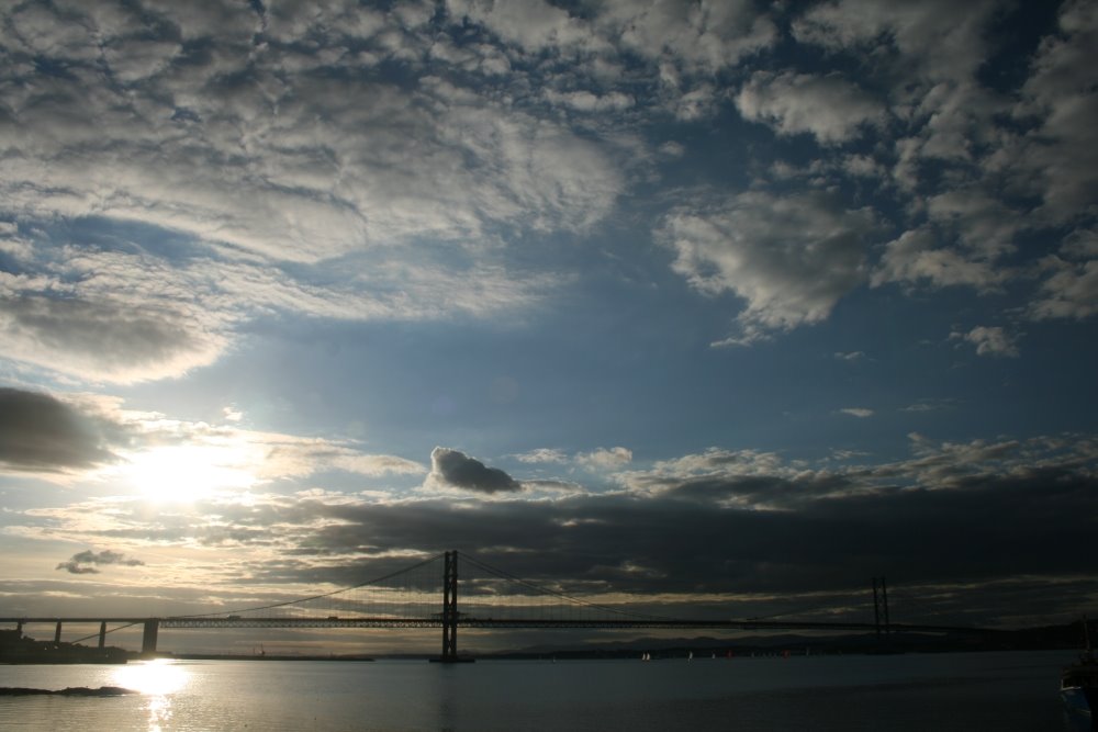 Forth Road Bridge, South Queensferry, Scotland by Graeme Bird