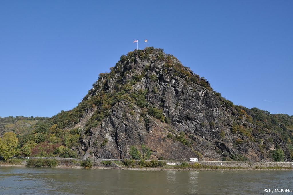 St. Goar - Blick zur Loreley by MaBuHo