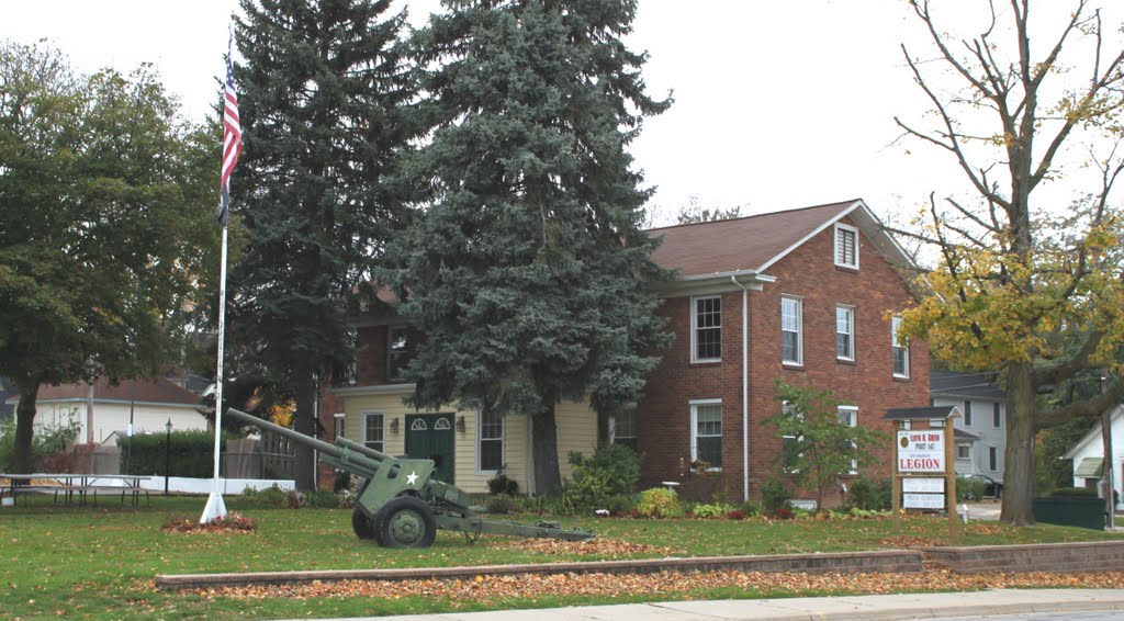 American Legion Post # 147, 100 West Dunlap Street, Northville, Michigan by Dwight Burdette