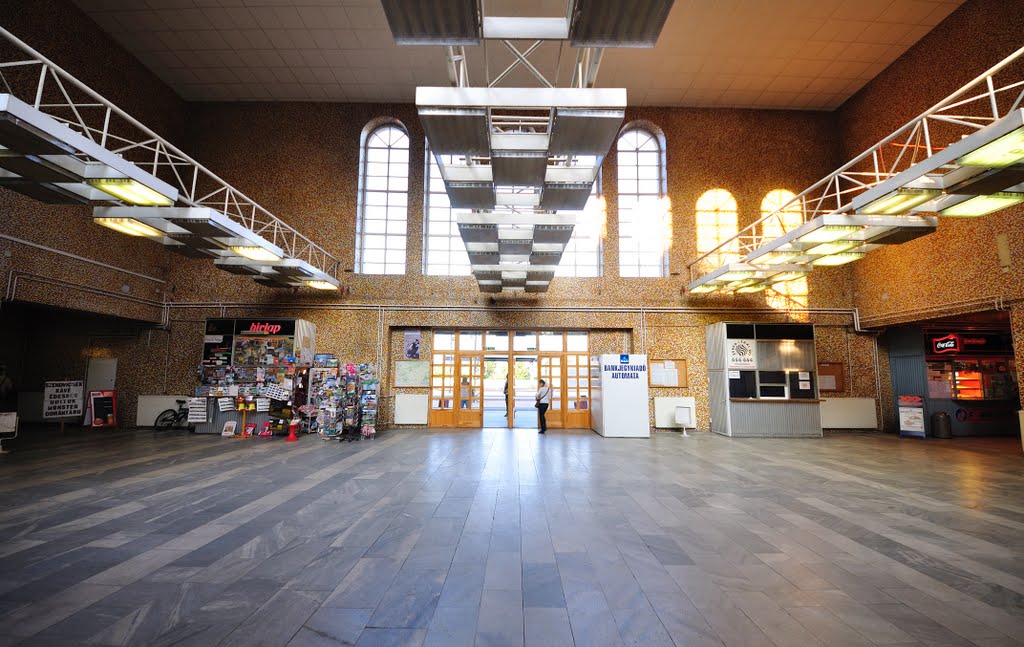 Kecskemét Main Railway Station by Marco Maier