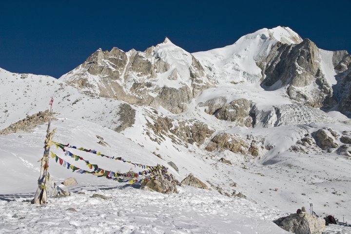 Unnamed Peak north of Larkya La by Dirk Jenrich