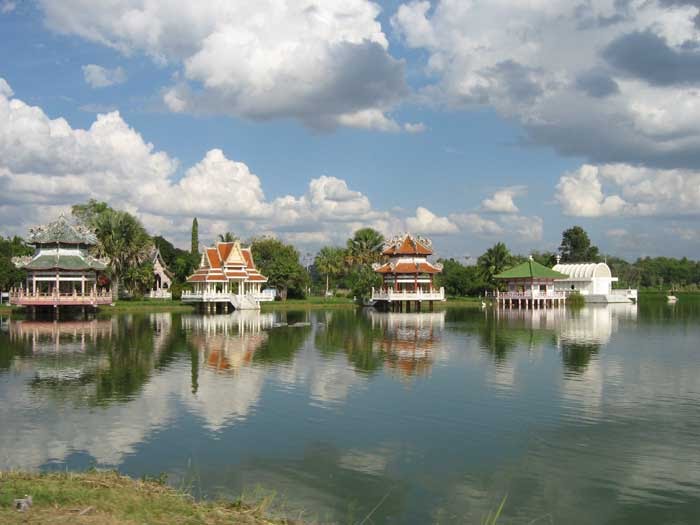 Lake by the Temple by Geri221160